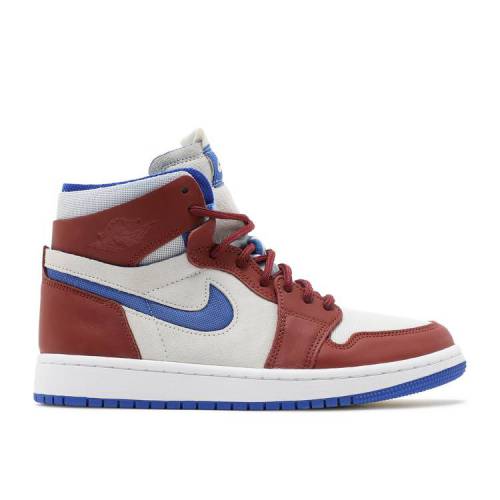 【 AIR JORDAN WMNS JORDAN 1 ZOOM COMFORT \u0027REDSTONE\u0027 / SAIL HYPER ROYAL WHITE REDSTONE 】 ナイキ 望遠レンズ 白いこと 白いこと エアジョーダン スニーカー レディース