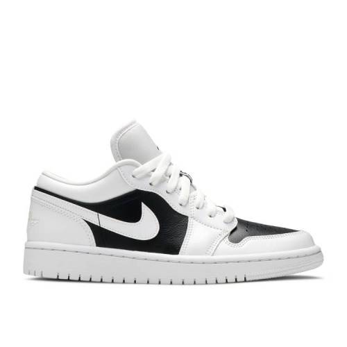 【 AIR JORDAN WMNS JORDAN 1 LOW 'PANDA' / WHITE WHITE BLACK 】 ナイキ 白色 ホワイト 黒色 ブラック エアジョーダン スニーカー レディース|スニケス