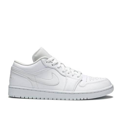 【 AIR JORDAN WMNS JORDAN 1 LOW 'TRIPLE WHITE' / WHITE WHITE WHITE 】 ナイキ 白色 ホワイト エアジョーダン スニーカー レディース