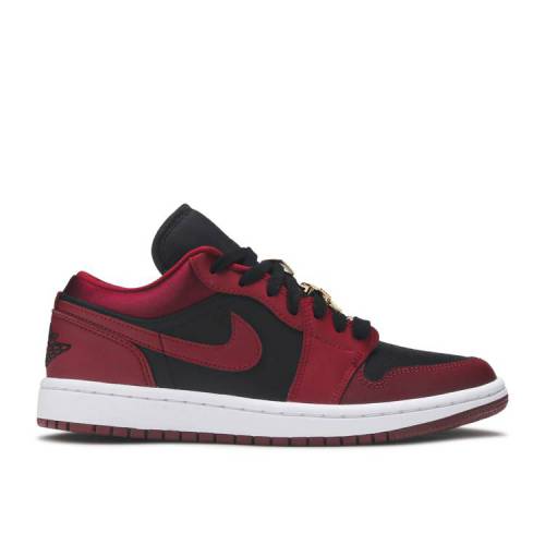 【 AIR JORDAN WMNS JORDAN 1 LOW SE 'DARK BEETROOT' / DARK BEETROOT BLACK WHITE DARK 】 ナイキ 黒色 ブラック 白色 ホワイト エアジョーダン スニーカー レディース