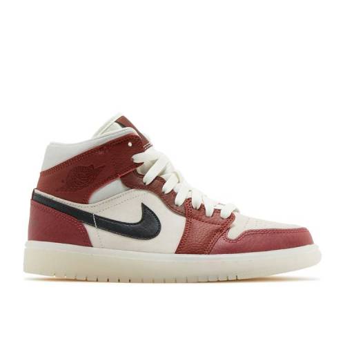 【 AIR JORDAN WMNS JORDAN 1 MID \u0027ANTI GRAVITY MACHINES\u0027 / DARK PONY SATURN GOLD REDSTONE 】 ナイキ ミッド 小馬 ゴールド エアジョーダン スニーカー レディース スニーカー-靴-レディース靴