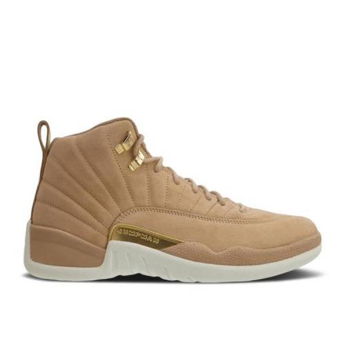 【 AIR JORDAN WMNS JORDAN 12 RETRO 'VACHETTA TAN' / VACHETTA TAN METALLIC GOLD 】 ナイキ ゴールド エアジョーダン スニーカー レディース|スニケス