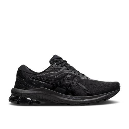 【 ASICS WMNS GT 1000 10 'BLACK' / BLACK BLACK 】 黒色 ブラック スニーカー レディース アシックス