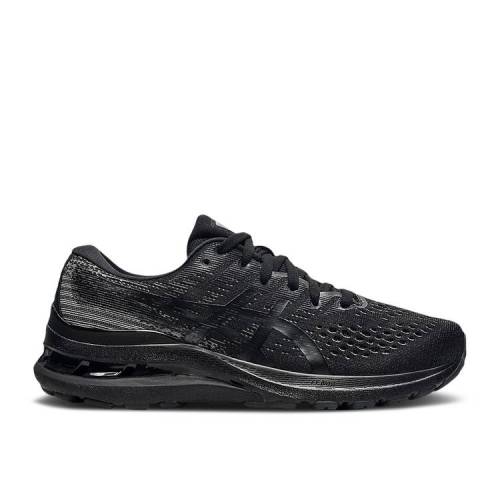 【 ASICS WMNS GEL KAYANO 28 \u0027BLACK\u0027 / BLACK GRAPHITE GREY 】 黒いこと 黒いこと 薄墨色 薄墨色 スニーカー レディース アシックス