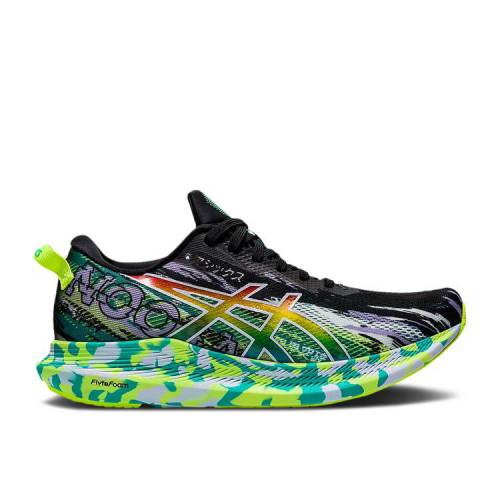 【 ASICS WMNS NOOSA TRI 13 'COLOR INJECTION PACK - BLACK LILAC OPAL' / BLACK LILAC OPAL 】 サーティーン 黒色 ブラック スニーカー レディース アシックス｜スニケス