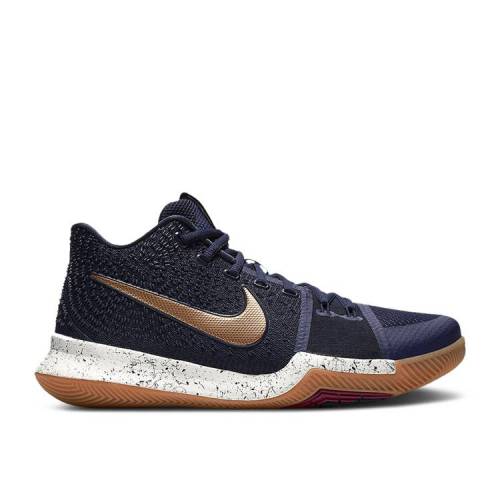 【 NIKE KYRIE 3 EP 'OBSIDIAN' / OBSIDIAN METALLIC GOLD SUMMIT 】 カイリー ゴールド スニーカー メンズ ナイキ|スニケス