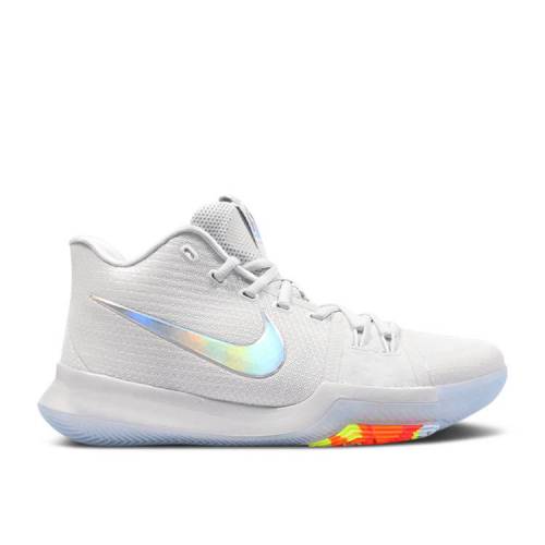 【 NIKE KYRIE 3 TS EP / WHITE PURE PLATINUM WHITE 】 カイリー 白色 ホワイト ピュア プラチナム スニーカー メンズ ナイキ