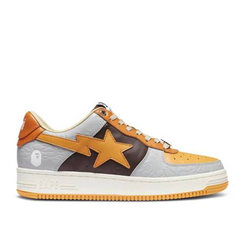 【 BAPE BAPESTA LOW M2 'ORANGE' / ORANGE 】 橙 オレンジ スニーカー メンズ ベイプ