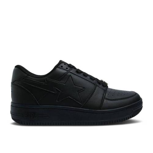 【 BAPE BAPESTA LOW M2 '20TH ANNIVERSARY - BLACK' / BLACK BLACK 】 黒色 ブラック スニーカー メンズ ベイプ|スニケス