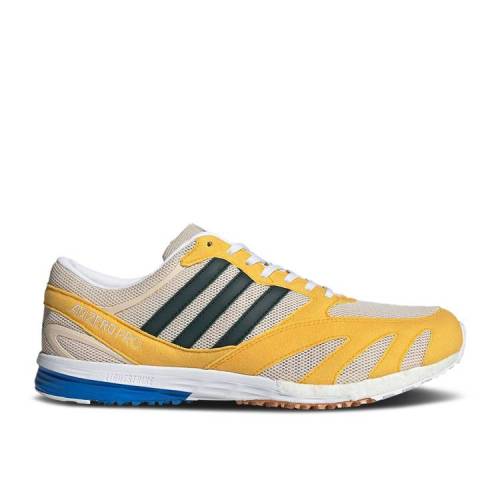 【 ADIDAS NOAH X LAB RACE \u0027HALO IVORY\u0027 / HALO IVORY CUSTOMIZED CUSTOMIZED 】 アディダス 象牙色 スニーカー メンズ