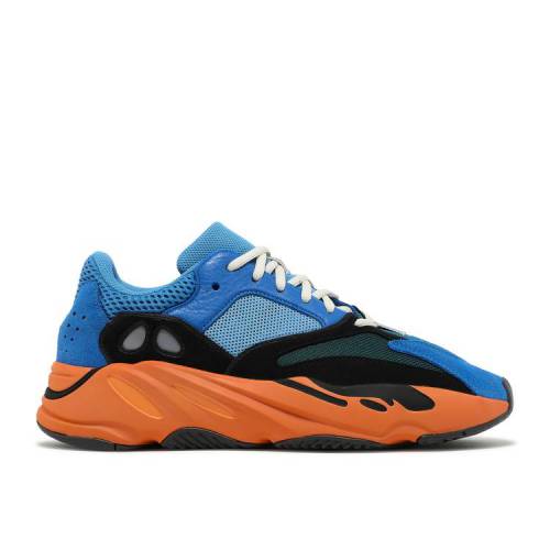 【 ADIDAS YEEZY BOOST 700 \u0027BRIGHT BLUE\u0027 / 4 24 21 】 アディダス ブースト スニーカー メンズ