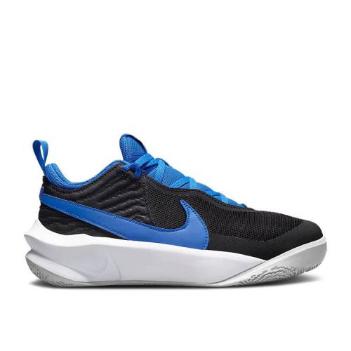 【 NIKE TEAM HUSTLE D10 GS 'BLACK GAME ROYAL' / BLACK PHOTON DUST WHITE GAME 】 チーム ゲーム 黒色 ブラック 白色 ホワイト ゲームロイヤル 青 ブルー' ジュニア キッズ ベビー マタニティ スニーカー ナイキ 16,170円