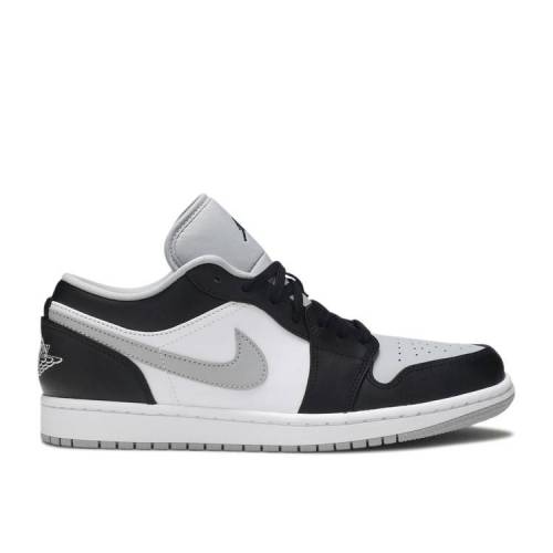 【 AIR JORDAN JORDAN 1 LOW MOKE GREY / BLACK BLACK LIGHT SMOKE GREY 】 ナイキ 黒色 ブラック 灰色 グレー エアジョーダン スニーカー メンズ