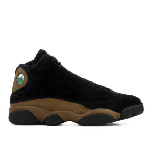 【 AIR JORDAN JORDAN 13 RETRO OLIVE / BLACK GYM RED LIGHT OLIVE WHITE 】 ナイキ サーティーン 黒色 ブラック 赤 レッド オリーブ 白色 ホワイト エアジョーダン スニーカー メンズ