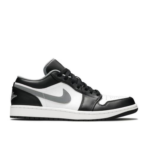 【 AIR JORDAN JORDAN 1 LOW 'BLACK MEDIUM GREY' / BLACK MEDIUM GREY WHITE 】 ナイキ 黒色 ブラック 灰色 グレー 白色 ホワイト エアジョーダン スニーカー メンズ