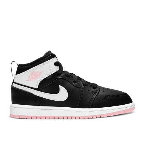 【 AIR JORDAN JORDAN 1 MID PS 'BLACK ARCTIC PUNCH' / BLACK WHITE ARCTIC PUNCH 】 ナイキ ミッド 黒色 ブラック 白色 ホワイト エアジョーダン ジュニア キッズ ベビー マタニティ スニーカー|スニケス