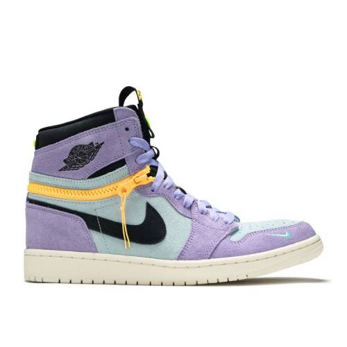 【 AIR JORDAN JORDAN 1 HIGH SWITCH \u0027PURPLE PULSE\u0027 / PURPLE PULSE GLACIER BLUE SAIL 】 ナイキ 御機嫌 紫 パープル 青み 青色 エアジョーダン スニーカー メンズ