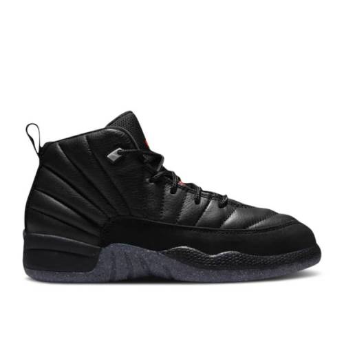 【 AIR JORDAN JORDAN 12 UTILITY PS 'GRIND' / BLACK BLACK BRIGHT CRIMSON WHITE 】 ナイキ 黒色 ブラック クリムゾン 白色 ホワイト エアジョーダン ジュニア キッズ ベビー マタニティ スニーカー｜スニケス 31,330円