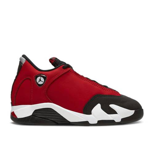 【 AIR JORDAN JORDAN 14 RETRO PS 'GYM RED' / BLACK GYM RED WHITE OFF WHITE 】 ナイキ 黒色 ブラック 赤 レッド 白色 ホワイト エアジョーダン ジュニア キッズ ベビー マタニティ スニーカー｜スニケス