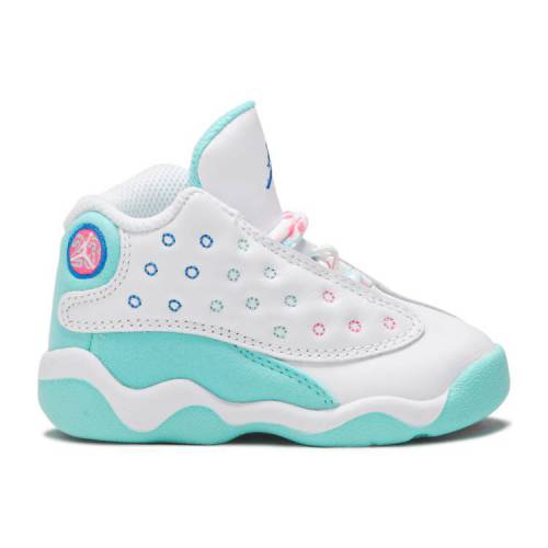 【 AIR JORDAN JORDAN 13 RETRO TD \u0027AURORA GREEN\u0027 / WHITE SOAR AURORA GREEN DIGITAL 】 ナイキ サー青二才 白いこと 白いこと 緑 緑であること エアジョーダン もの言う花
