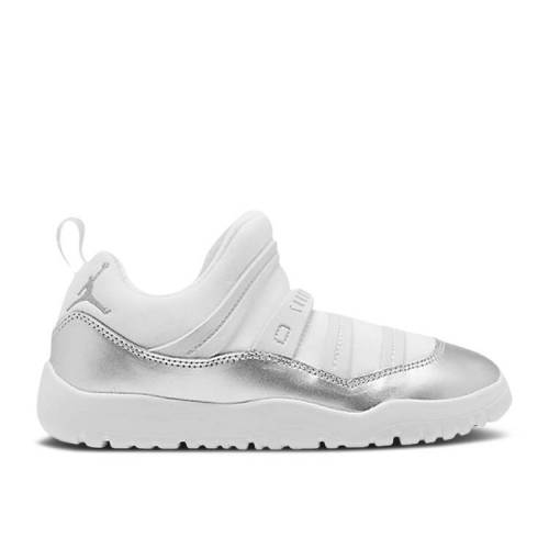 【 AIR JORDAN JORDAN 11 FLEX PS 'VAST GREY' / WHITE VAST GREY METALLIC SILVER 】 ナイキ 白色 ホワイト 灰色 グレー 銀色 シルバー エアジョーダン ジュニア キッズ ベビー マタニティ スニーカー｜スニケス