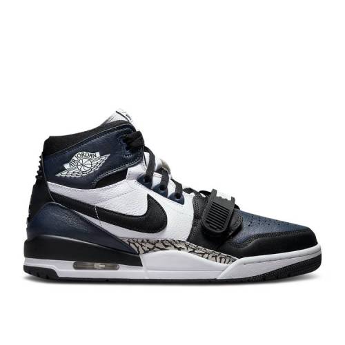 【 AIR JORDAN JORDAN LEGACY 312 'MIDNIGHT NAVY' / MIDNIGHT NAVY BLACK WHITE 】 ナイキ レガシー 紺色 ネイビー 黒色 ブラック 白色 ホワイト エアジョーダン スニーカー メンズ