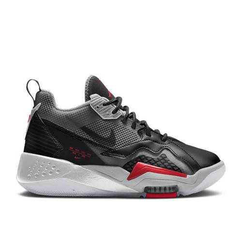 【 AIR JORDAN JORDAN ZOOM '92 GS 'BLACK CEMENT' / BLACK UNIVERSITY RED ANTHRACITE 】 ナイキ ズーム 黒色 ブラック 赤 レッド エアジョーダン ジュニア キッズ ベビー マタニティ スニーカー