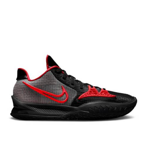 【 NIKE KYRIE LOW 4 EP 'BRED' / BLACK WHITE UNIVERSITY RED 】 カイリー 黒色 ブラック 白色 ホワイト 赤 レッド スニーカー メンズ ナイキ