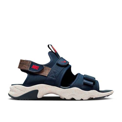 【 NIKE CANYON SANDAL \u0027ARMORY NAVY\u0027 / ARMORY NAVY LIGHT COGNAC LIGHT 】 紺色 米国海軍 スニーカー メンズ ナイキ