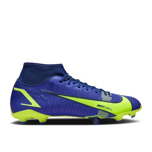 【 NIKE MERCURIAL SUPERFLY 8 ACADEMY MG 'RECHARGE PACK' / SAPPHIRE BLUE VOID VOLT 】 アカデミー 青色 ブルー スニーカー メンズ ナイキ｜スニケス