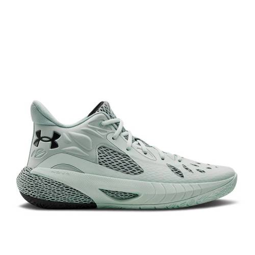 【 UNDER ARMOUR HOVR HAVOC 3 \u0027SEAGLASS BLUE\u0027 / SEAGLASS BLUE ENAMEL BLUE 】 青み 青色 アンダーアーマー スニーカー メンズ