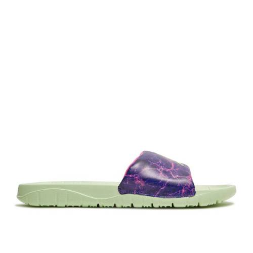 【 AIR JORDAN LUKA DONCIC X JORDAN BREAK SLIDE \u0027COSMIC DECEPTION\u0027 / LIGHT LIQUID LIME LIGHT LIQUID 】 ナイキ サンダル 菩提樹 エアジョーダン スニーカー メンズ