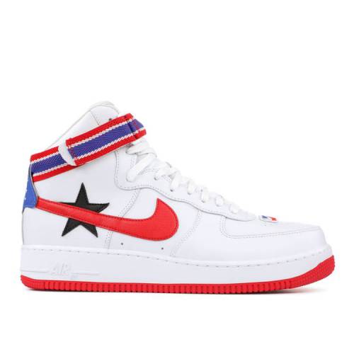 ナイキ Nike ハイ 白 ホワイト 赤 レッド エアフォース White Blackゲームロイヤル 青 ブルーuniversity スニーカー メンズ Red Nike Riccardo Tisci X Nikelab 1 High White Almarkhiyagallery Com
