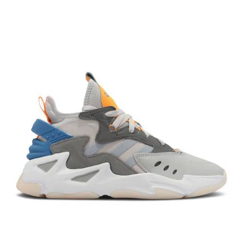 【 ADIDAS BLAZEON \u0027VAPOUR GREY HALO BLUE\u0027 / VAPOUR GREY FOOTWEAR WHITE HALO 】 アディダス 薄墨色 薄墨色 白いこと 白いこと スニーカー メンズ メンズ靴-スニーカー