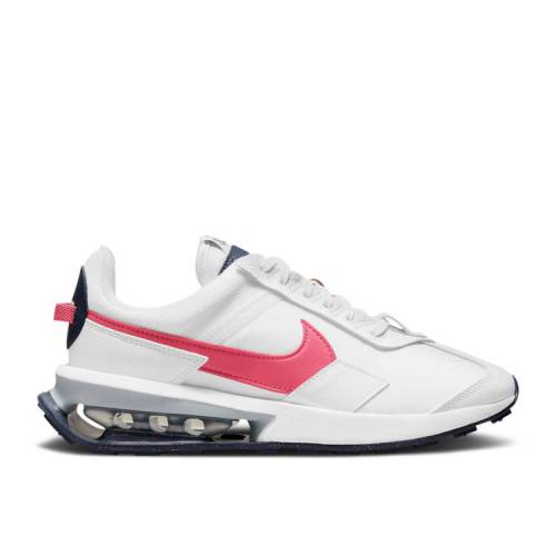 【 NIKE WMNS AIR MAX PRE-DAY WHITE ARCHEO PINK / WHITE ARCHEO PINK THUNDER BLUE 】 マックス 白色 ホワイト ピンク サンダー 青色 ブルー エアマックス スニーカー レディース ナイキ