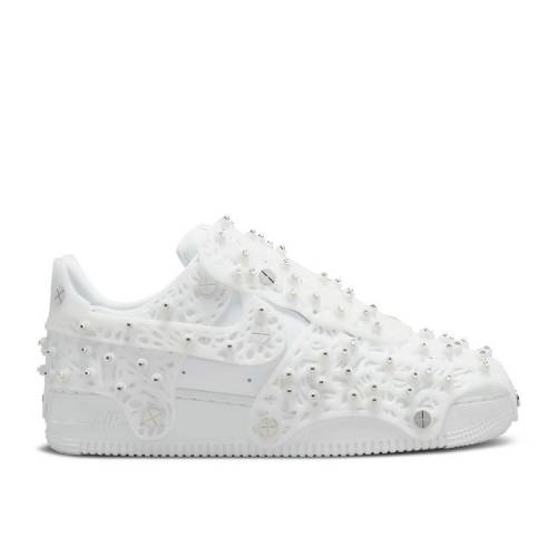 【 NIKE SWAROVSKI X WMNS AIR FORCE 1 LXX 'WHITE' / WHITE WHITE WHITE 】 白色 ホワイト エアフォース スニーカー レディース ナイキ