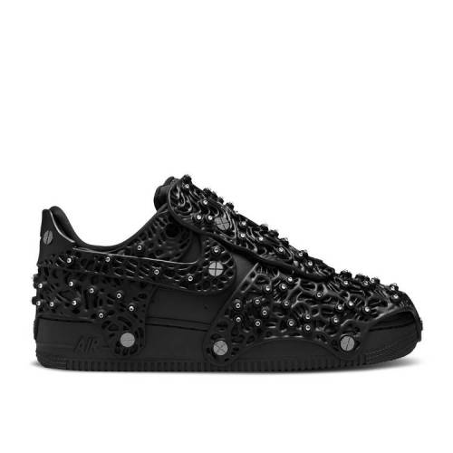 【 NIKE SWAROVSKI X WMNS AIR FORCE 1 LXX 'BLACK' / BLACK BLACK BLACK 】 黒色 ブラック エアフォース スニーカー レディース ナイキ｜スニケス