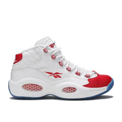 【 REEBOK QUESTION MID 'WHITE PEARLIZED RED' 2016 / WHITE PEARLIZED RED 】 リーボック クエスチョン ミッド 白色 ホワイト 赤 レッド クエスチョンミッド スニーカー メンズ