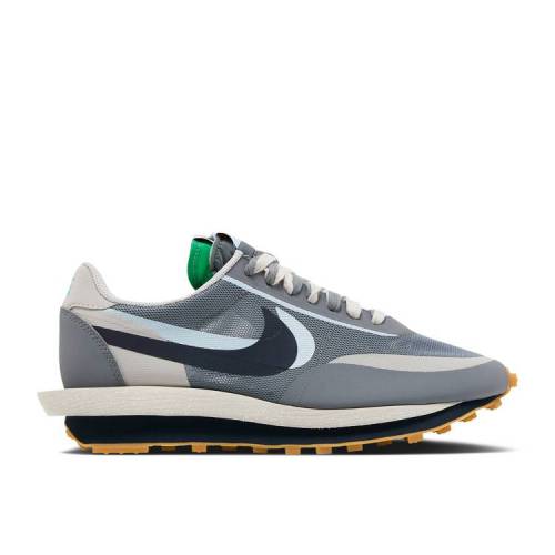 【 NIKE SACAI X CLOT LDWAFFLE 'KISS OF DEATH 2' SPECIAL BOX / NEUTRAL GREY OBSIDIAN COOL GREY 】 クロット スペシャル ボックス 灰色 グレー クール スニーカー メンズ ナイキ｜スニケス