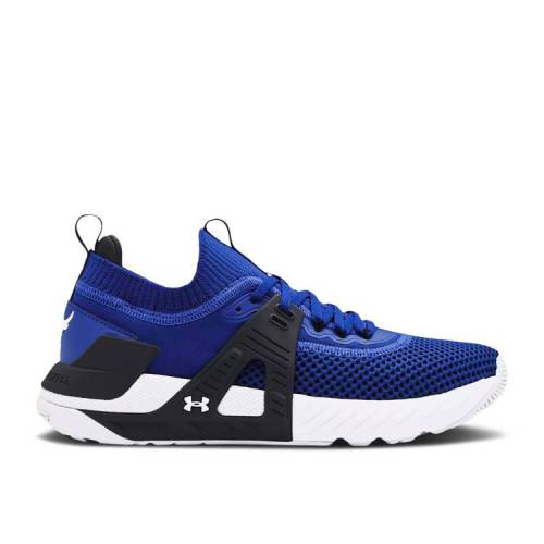 【 UNDER ARMOUR PROJECT ROCK 4 \u0027ROYAL\u0027 / ROYAL BLACK WHITE 】 黒いこと 黒いこと 白いこと 白いこと アンダーアーマー スニーカー メンズ
