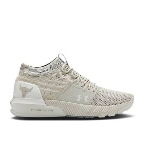 【 UNDER ARMOUR WMNS PROJECT ROCK 2 \u0027ONYX WHITE\u0027 / SUMMIT WHITE ONYX WHITE 】 白いこと 白いこと アンダーアーマー スニーカー レディース