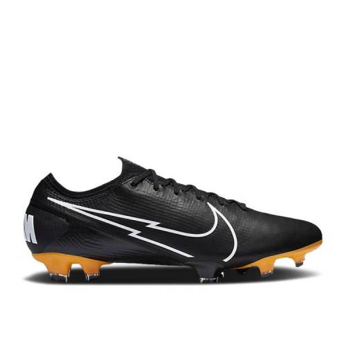 【 NIKE MERCURIAL VAPOR 13 ELITE TECH CRAFT FG \u0027BLACK PRO GOLD\u0027 / BLACK PRO GOLD METALLIC GOLD 】 サー青少年 エリート テック 労働者階級 黒いこと 黒いこと ゴールド スニーカー メンズ ナイキ