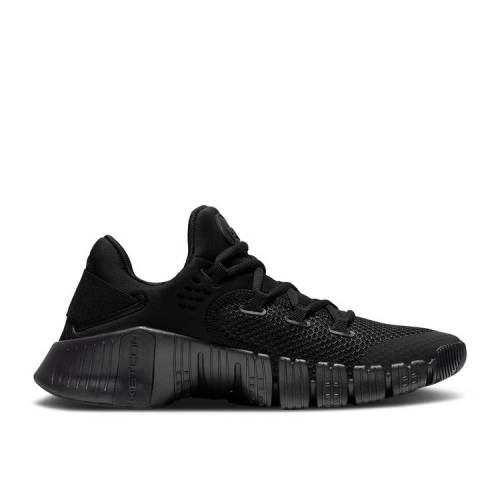 【 NIKE FREE METCON 4 \u0027BLACK\u0027 / BLACK BLACK VOLT 】 無償性 黒いこと 黒いこと スニーカー メンズ ナイキ