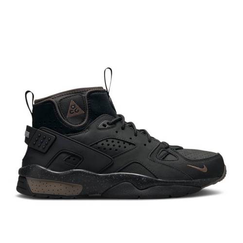 【 NIKE ACG AIR MOWABB OFF NOIR / OFF NOIR BLACK OLIVE GREY 】 黒色 ブラック オリーブ 灰色 グレー スニーカー メンズ ナイキ