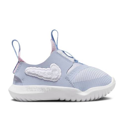 【 NIKE FLEX RUNNER TD \u0027DREAM\u0027 / GHOST ALUMINUM PINK FOAM WHITE 】 さくら色 白いこと 白いこと もの言う花 ナイキ