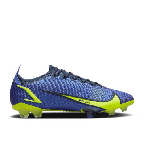 【 NIKE MERCURIAL VAPOR 14 ELITE FG \u0027RECHARGE PACK\u0027 / SAPPHIRE BLUE VOID VOLT 】 エリート 青碧 青碧 スニーカー メンズ ナイキ