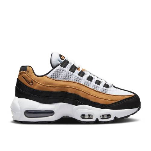【 NIKE AIR MAX 95 RECRAFT GS 'WHEAT' / BLACK WHEAT WHITE DARK SMOKE 】 マックス 黒色 ブラック ウィート 白色 ホワイト エアマックス ジュニア キッズ ベビー マタニティ スニーカー ナイキ｜スニケス