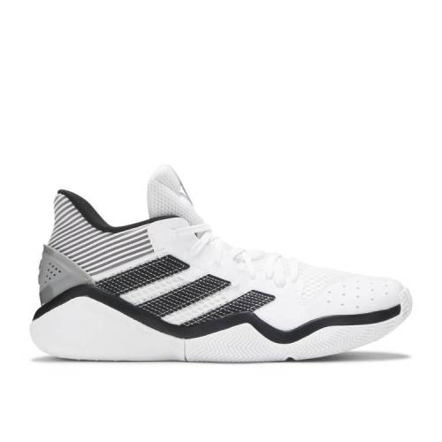 【 ADIDAS HARDEN STEPBACK 'FOOTWEAR WHITE' / FOOTWEAR WHITE CORE BLACK DOVE 】 アディダス ハーデン ステップバック 白色 ホワイト コア 黒色 ブラック スニーカー メンズ｜スニケス