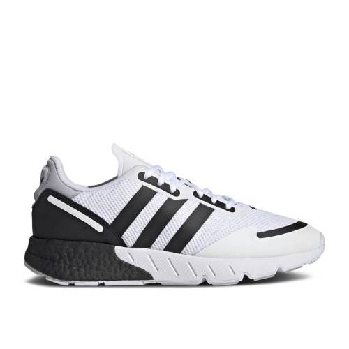 【 ADIDAS ZX 1K BOOST \u0027WHITE BLACK\u0027 / CLOUD WHITE CORE BLACK HALO 】 アディダス ブースト 白いこと 白いこと 中核グループ 黒いこと 黒いこと スニーカー メンズ メンズ靴-スニーカー-靴