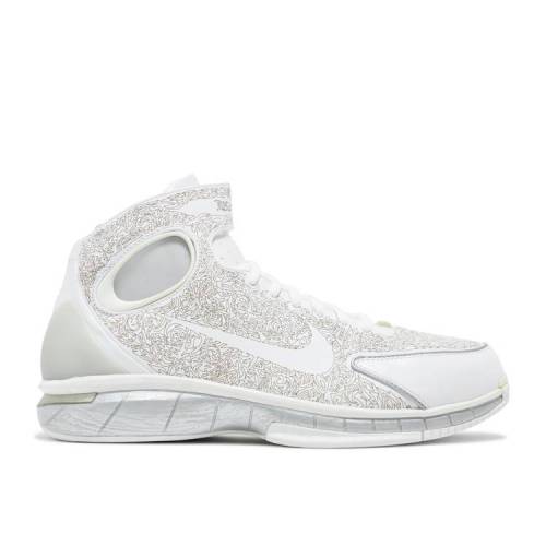 【 NIKE AIR ZOOM HUARACHE 2K4 KB 'KOBE LASER' / WHITE WHITE METALLIC SILVER 】 ズーム ハラチ 白色 ホワイト 銀色 シルバー スニーカー メンズ ナイキ|スニケス